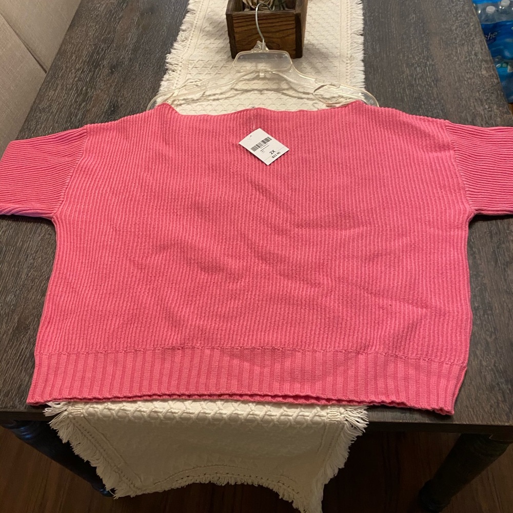 Off the shoulder sweater